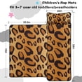 thumbnail image 5 of Gold and Black Of Leopard Print Toddler Nap Mats for Kids Preschool,Sleeping Mat Bag or Kids,Toddler Sleeping Bag,Toddler Nap Mat or Daycare, 5 of 6