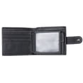 thumbnail image 4 of 1pc Men's Wallet Buckle Stitching Wallet Coin Purse Storage Bag (Black), 4 of 7