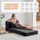 thumbnail image 3 of QinaQin Sofá cama plegable 4 en 1 convertible, sillón loveseat desplegable con cojín, diseño capitonado para sala, recámara o cuarto de visitas, ahorra espacio, 3 of 5