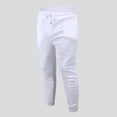 thumbnail image 2 of Eashery Men Pants Casual Relaxed-Fit Casual Stretch Khaki Pant Comfort Cargo Pant Linen Pants Men (White,3XL), 2 of 3