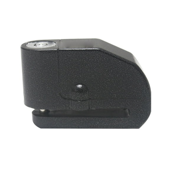 WHAMVOX Disc Alarm Lock Motorcycle Anti-theft Alarm Wheel Disc Brake Lock Security Disc Lock 7mm Pin for Motorbike Scooter Bike (Black)