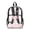 Pink Axolotl Cherry Blossom, variant on Xoenoiee Frog Butterfly Sunflower Daisy Print 17 Inch Backpack for Kids Girls PVC Transparent Clear Bookbag with Adjustable Straps, See Through School Bag for Preschool Elementary Kindergarten