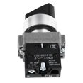 thumbnail image 3 of 10Pcs XB2 Rotary Switch 3 Position Self Locking Knob Switch for Power Tools Vehicles Lamps AC240V, 3 of 4