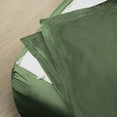 thumbnail image 2 of Sheet has Zipper Fitted Sheet, (King Size 76x80) 8 Inch Deep Pocket, 100% Egyptian Cotton, 800 TC, Solid Moss Color., 2 of 9