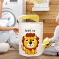 thumbnail image 5 of SIfdSeng Get it Fast Patterned Linen Laundry Hamper Without Lid Large Open Top Stylish and Breathable Fabric for Bedroom Or Bathroom Easy and Durable Design, 5 of 5