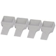 thumbnail image 4 of Wheels Stopper, Scratch Resistant Rubber V Shape Furniture Cups  For Home For Office For Study Room, 4 of 8