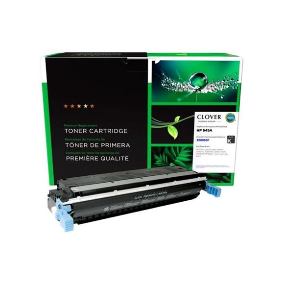 CIG Premium Replacement - Black - compatible - remanufactured - toner cartridge (alternative for: Canon EP-86BK, HP 645A, HP C9730A) - for HP Color LaserJet 5500, 5550