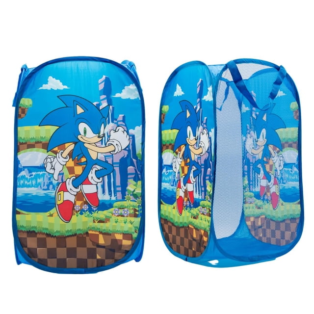 Cesta de almacenamiento desplegable Sonic Anime Kids Room Franco