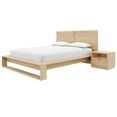 thumbnail image 5 of Audrey 4 Piece Bedroom Set with Headboard, Slatted Bedframe, 2 Nightstands, 5 of 5