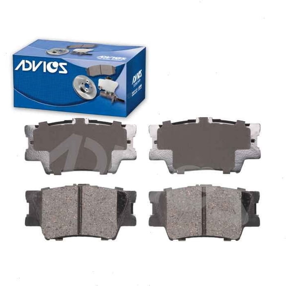 ADVICS Rear Disc Brake Pad Set compatible with Lexus ES300h 2013-2018