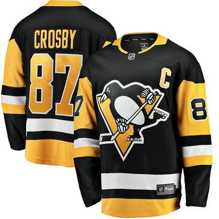 Sidney Crosby Pittsburgh Penguins Fanatics Branded Youth Home Breakaway Player Jersey -
