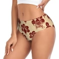 thumbnail image 2 of Balery Thanksgiving Sketch Turkey Ropa Interior de Algodón para Mujer con Dibujo – Braguitas Cómodas y Elásticas, Estilo Clásico-X-Large, 2 of 6