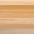 thumbnail image 4 of HAMPPLIES Wood Floor Mirror Base Stand Light Brown Minimalist Design Stable Support for Full Length Mirror, 4 of 6