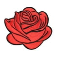 thumbnail image 2 of Hevirgo Clothes Patch Rose Iron On Cloth Flower Badge Patch Clothes Accessory for Clothing, 2 of 8