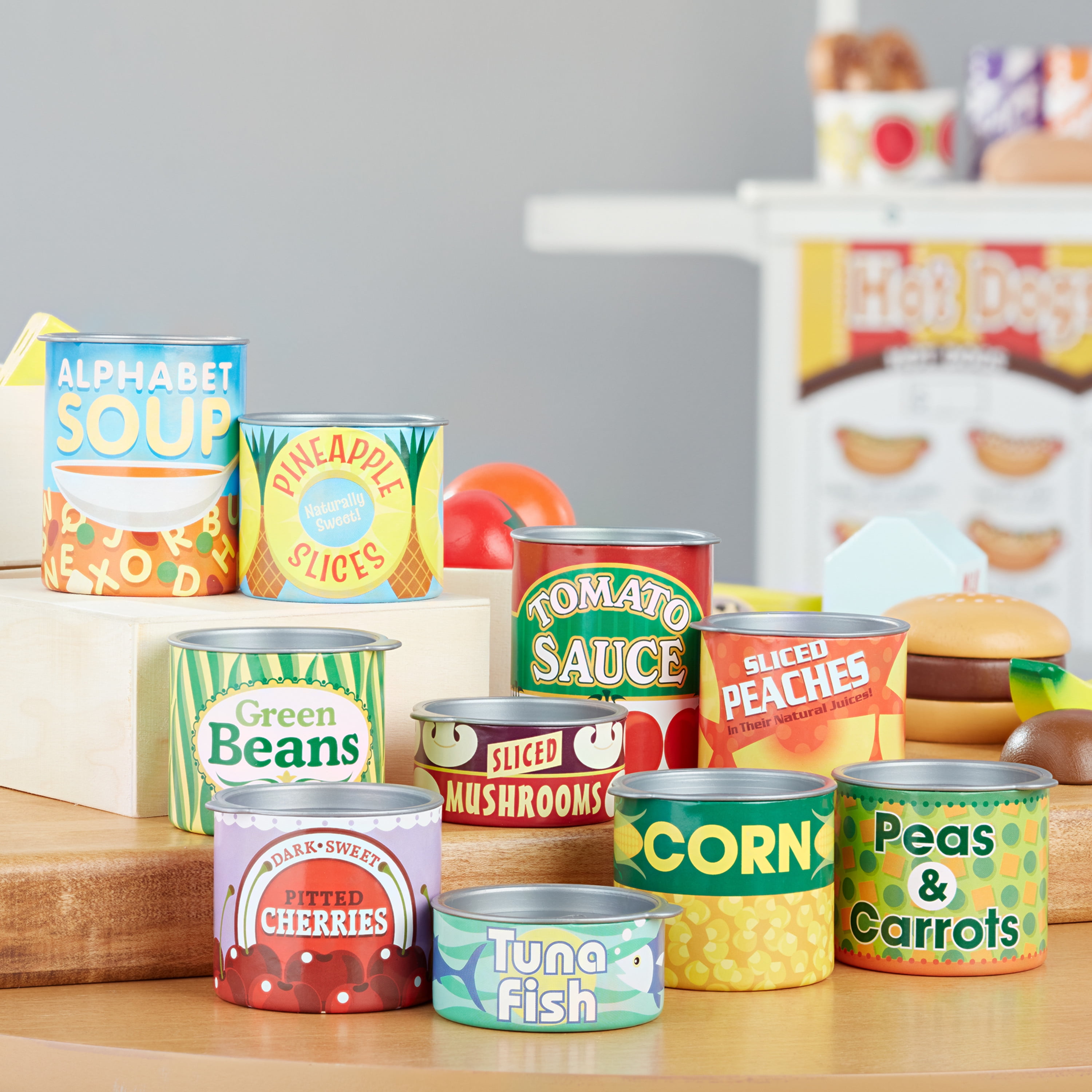 Melissa and sale doug cans