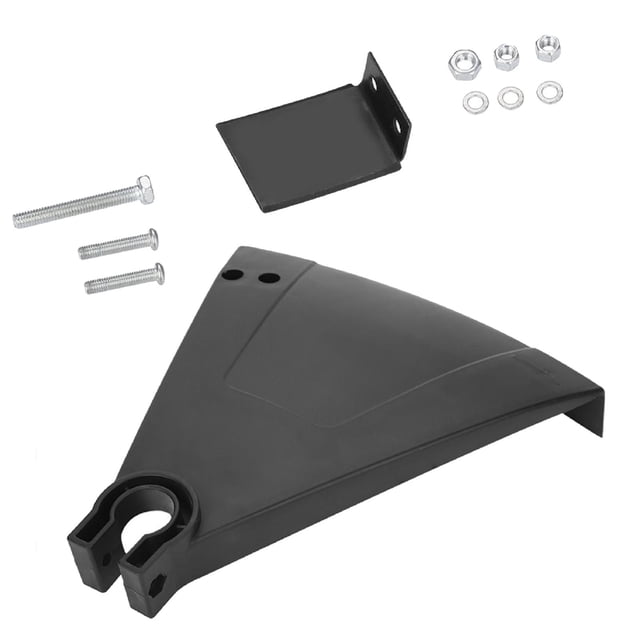 Protector de plástico para desbrozadora para eje curvo, cubierta de protección para desbrozadora, se adapta a la cadena de protección para desbrozador