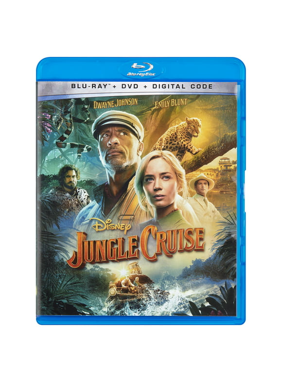 Jungle Cruise (Blu-ray + DVD + Digital Code)