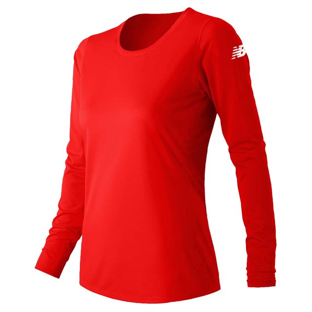 New Balance WT81037P T-Shirt à Manches Longues pour Femmes