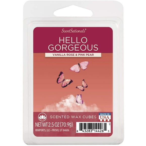 Hello Georgeous Scented Wax Melts, ScentSationals, 2.5 oz (1-Pack)