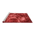 thumbnail image 2 of Ahgly Company Machine Washable Indoor Rectangle Abstract Red Modern Area Rugs, 2' x 4', 2 of 4