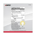 thumbnail image 5 of Satco 60W Equivalent Warm White A19 Medium LED Light Bulb (10-Pack) S11400, 5 of 7