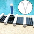 thumbnail image 1 of 6pcs Plastic V-Clip Pool Brush Skimmer Vacuum Head Swimming Pool Replacement Pole Attachments, 1 of 7