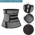 thumbnail image 5 of SHAPERIN Women's Neoprene Underbust Corset Waist Training Trainer Cincher Sport Girdle Trimmer Belt, 5 of 6