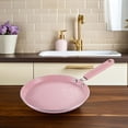 thumbnail image 1 of unbranded 1Ud Sartén Antiadherente De Aluminio Con Mango Rosa Para Cocina Duradera Y, 1 of 8