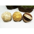 thumbnail image 5 of 3pcs Twig Rustic Natural Balls Easter Decoration Christmas Tree Ornament, 5 of 5