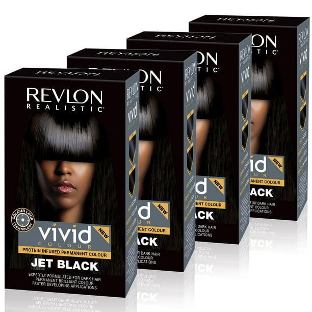 Revlon Realistic Vivid Colour Protein Infused Permanent Hair Color, 110ml - Revlon Realistic Vivid Colour Protein Infused Permanent Hair Color, 110ml -