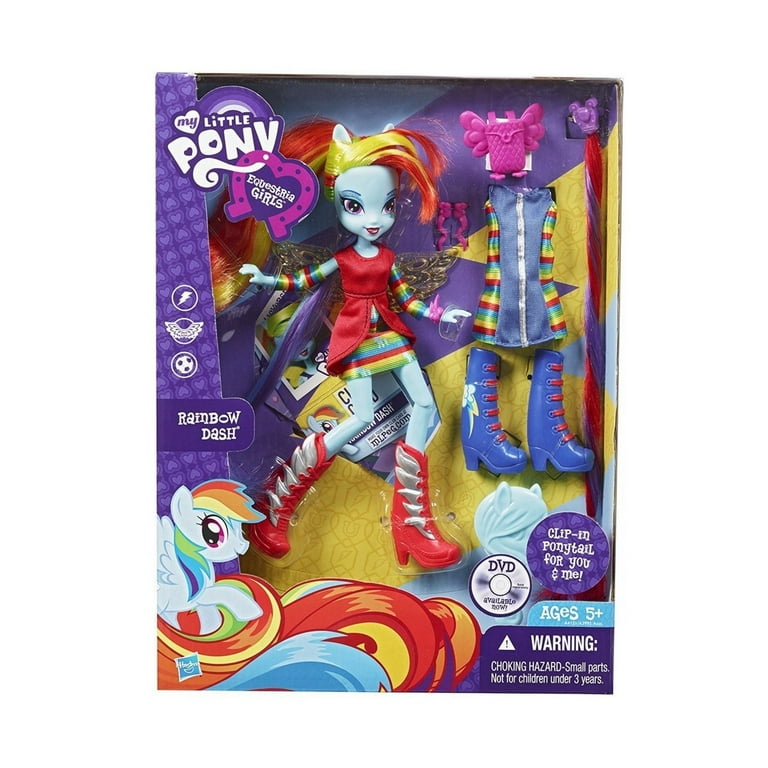  My Little Pony Rainbow Dash Doll : Toys & Games