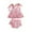 Pink, variant on Gerichy Toddler Girl Swimsuit,Girls Bathing Suit Girls Swimsuit 3 Piece Bikini Set with Shorts Tropical Print Quick-Dry Swimwear for Girls