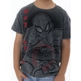 thumbnail image 3 of Marvel Spider-Man Toddler Short Sleeve Graphic Crewneck Tee, Sizes 12M-5T, 3 of 5