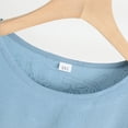 thumbnail image 3 of zbxnLI 3XL-5XL Plus Size T Shirts Tops for Women Summer Solid Color Short Sleeve Basic Shirt Top Casual Loose Tee, 3 of 7