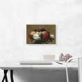 thumbnail image 2 of ARTCANVAS Dahlias 1899 Canvas Art Print by Henri Fantin-Latour - Size: 18" x 12" (0.75" Deep), 2 of 9