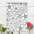 thumbnail image 3 of Producto y Popular: Cuaderno para Colorear de 52 Hojas con Diseño de Flores B, 3 of 5