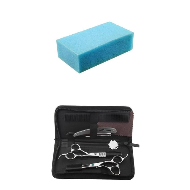 Tijeras De Peluquería de material acero Inoxidable De 7 Piezas Para Mujer Tijeras De Corte De cabellero De Salón