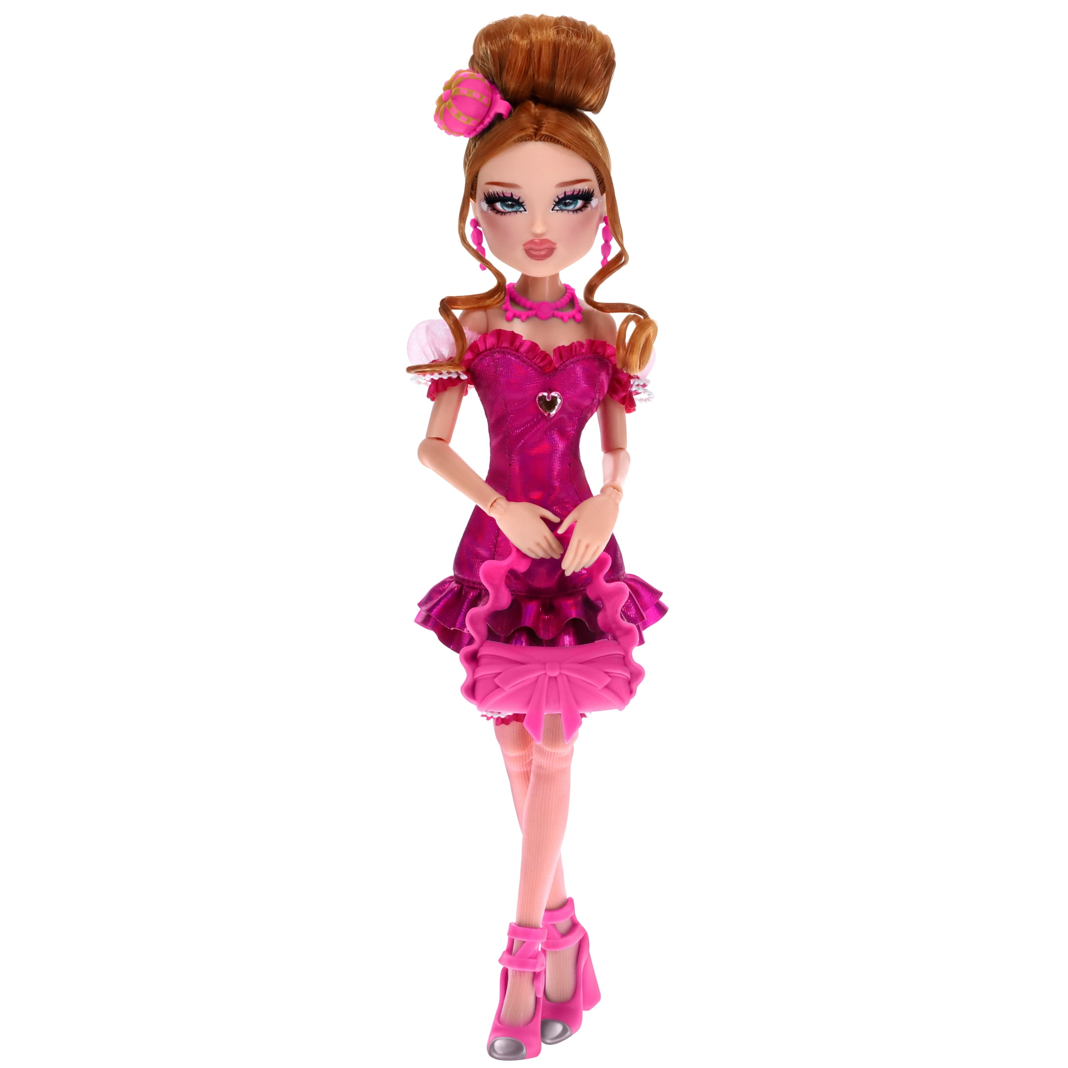 Dress To Impress - Lovely Hearts Fashion Doll - Series 1 - 11.5-Inch Tall - Includes DLC Code Redeemable on Roblox - Officially Licensed Doll by PhatMojo