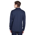thumbnail image 2 of CORE365 88192P Men's Pinnacle Performance Long Sleeve Piqué Polo with Pocket-Classic Navy-2XL, 2 of 3
