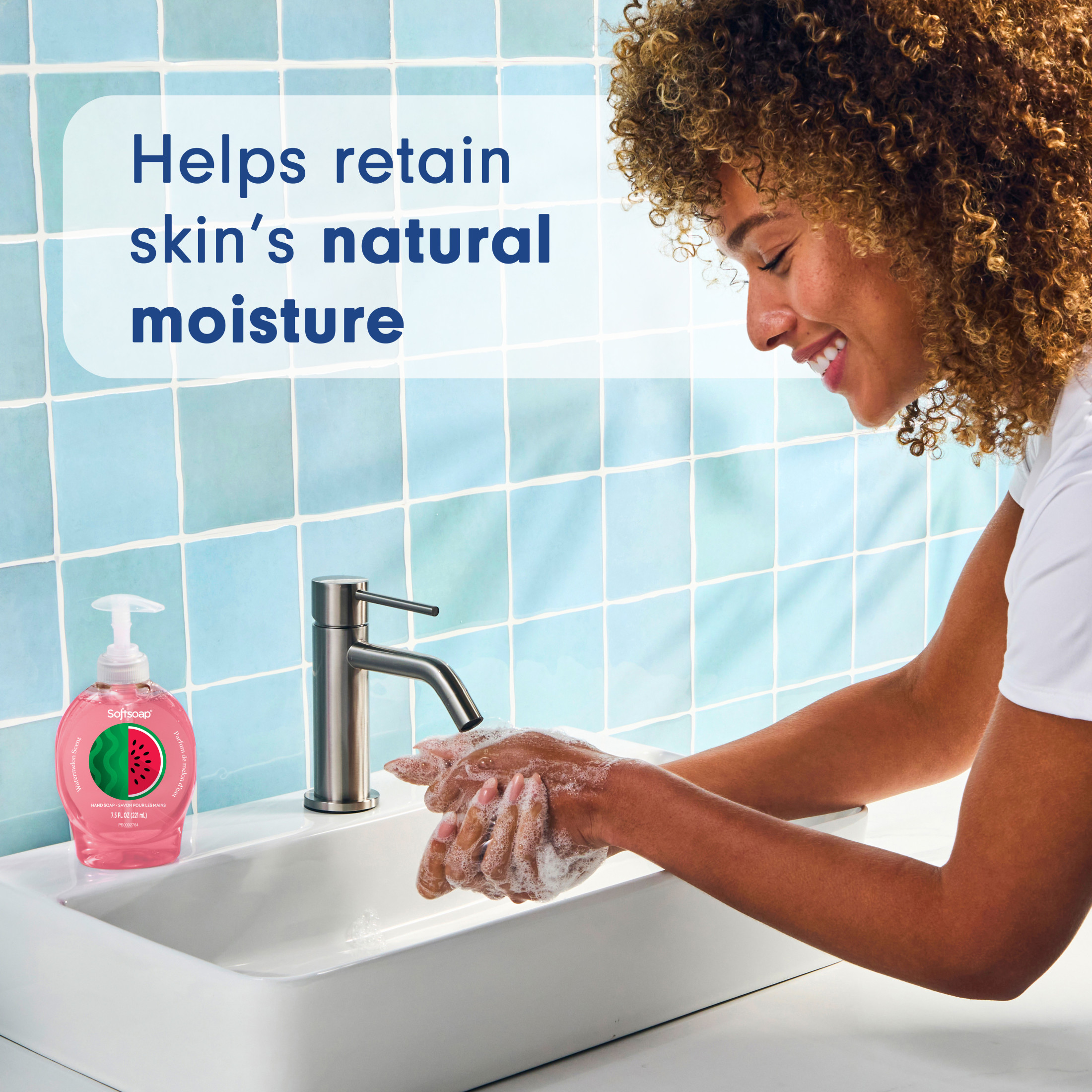 (6 pack) Softsoap Limited Edition Liquid Hand Soap, Watermelon Scent, 7.5 fl oz Pump Bottle
