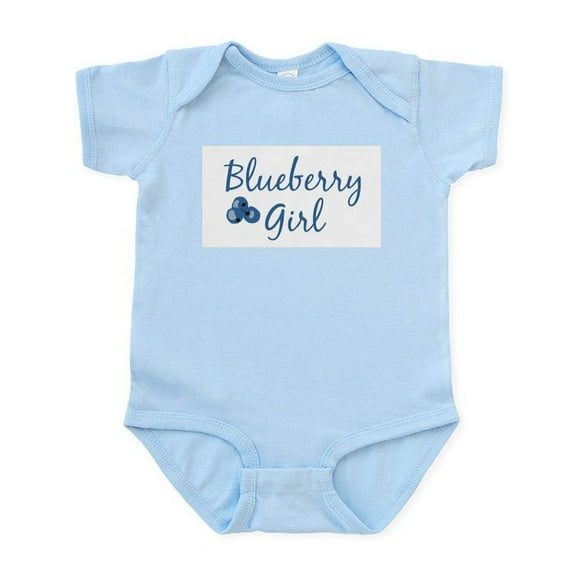 CafePress - Blueberry Girl Infant Creeper - Baby Light Bodysuit, Size Newborn - 24 Months