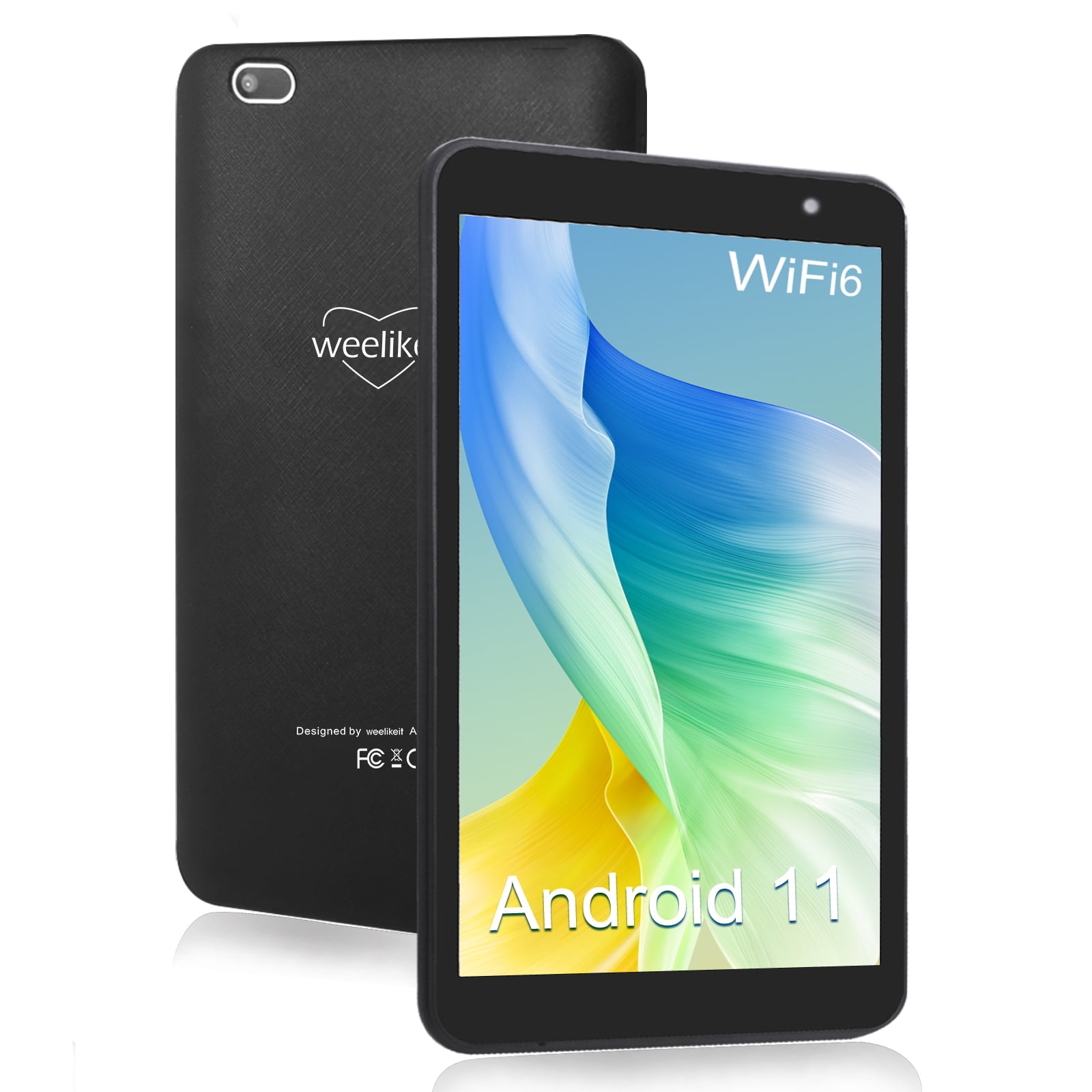 weelikeit Tablet 8 inch Android 11 Tablets with AX WiFi6, QuadCore