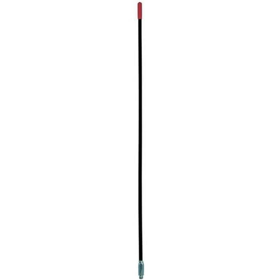 4 ft. Fiberglass CB Antenna with 0.38 x 24 in. Threads - Black