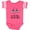 Football Pink and White, variant on Inktastic My 1st 4th of July Parade Boys or Girls Baby Bodysuit