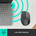 thumbnail image 6 of Logitech M705 Marathon Wireless Mouse, Gaming Mouse Wireless, 2.4 GHz USB Receiver, 5-Programmable Buttons, 3-Year Battery, PC, Mac, Laptop, Chromebook, 6 of 8