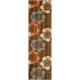 thumbnail image 1 of Safavieh Blossom 3' X 5' Hand Hooked Wool Rug in Brown, 1 of 6