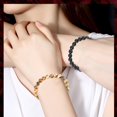 thumbnail image 4 of Pulseras Para Parejas, Pulsera De Amistad, Pulsera Magnética De Atracción Mutua, Pulsera De Distancia A Juego, Pulseras De Cuentas De Piedra 2 Uds Methold AP007340-01, 4 of 6