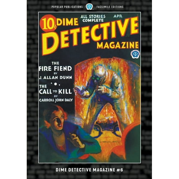 Dime Detective Magazine Dime Detective Magazine #6: Facsimile Edition, Book 6, (Paperback)