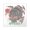 Clear, variant on CafePress - NVG Green And Red Devil Doc Square Sticker 3&Quot; - Square Sticker 3" x 3"