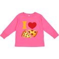 thumbnail image 3 of Inktastic I Love Pizza Boys or Girls Long Sleeve Toddler T-Shirt, 3 of 5